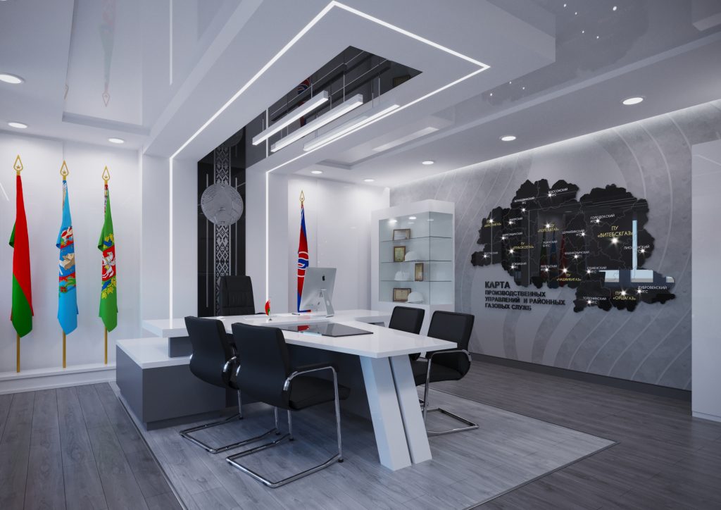 Кабинет руководителя Витебскоблгаз. Вид 1